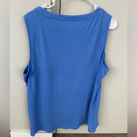 Lot of 3 High Neck Cotton Tank Tops - Picture 3 of 9